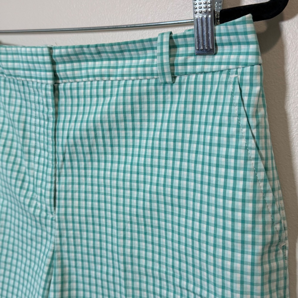 Talbots Heritage Stretch Plaid Short (10) Golf Activewear Cotton Modest Comfort - Picture 4 of 12